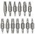 Wiha Technicians 26-in-1 Ultra Driver with SoftGrip Handle (14 Piece Set) - 77791