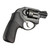 Hogue Ruger LCR/LCRx Revolvers OverMolded Rubber "Tamer" Monogrip without Finger Grooves (Black) - 78030