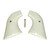 Hogue Ruger XR3 Blackhawk/Vaquero Cowboy Polymer Ivory Panels (White) - 79570