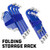 Powerbuilt Blue Metric Long Arm Magnetic Hex Key Wrench Set (13 Piece Set) - 941642