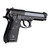 Hogue Taurus PT-99 Series Rubber Grip Panels (Black) - 99010