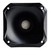 Audiopipe 3.5" Compression Diver With ABS Horn Combo Each - APHC-4550