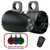 Audiopipe 8" 300 Watts Black Wakeboard Tower Pair with Built-in LED Lights - APMP-843TWR
