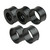 Audiopipe 8" 300 Watts Black Wakeboard Tower Pair with Built-in LED Lights - APMP-843TWR
