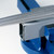 Bahco 6" Engineering Half-Round File Bastard Cut with ERGO Handle - 1-210-06-1-2