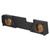 QPower GMC/Chevy Double Cab '14-'19 Dual 12" Empty Woofer Box - QGMC122014DCAB