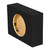 QPower Single 10" Vented Shallow Mount Empty Woofer Enclosure - QSHALLOW110V_50