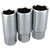 Performance Tool 3/8" Drive 6-Point Spark Plug Socket Set (3-Piece Set) - C28233