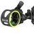 CBE Archery Tactic Hybrid 3-Pin Bow Sight with 0.019 Fibers (Ambidextrous) - CBE-TCH-3-19