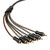 Audiopipe 3FT Length - 6-Channel Interconnect Cable for Car / Motorcycle Audio - CPP-MC3