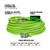 Flexzilla Pro Extension Cord 12/3 AWG SJTW 50ft Outdoor Lighted Plug - FZ512830