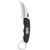SOG Gambit Karambit Fixed 2.58" Satin Hawkbill Blade GRN Handles Molded Nylon Sheath - GB1001-CP