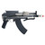 Game Face 76 Electric Full or Semi-Auto Tactical AK Style Airsoft Carbine (Clear) - GF76C
