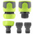 Flexzilla Garden Hose Quick Connect Fittings Coupler Plug Kit (5 Piece) - HFZGAK14