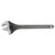 Williams Heavy Duty 18" Adjustable Wrench with Black Phosphate Finish - JHW13618A