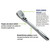 Williams 1/2" Drive Sealed Narrow Flex-Head Ratchet 36 Teeth - JHWS-52EHFA