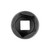 Williams 1/2" Drive - 5 Point Penta-Socket - Size: 51/64" - JHWSB-526