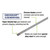 Williams Endurogrip Cabinet Screwdriver: Slotted 3/16" x 10" - JHWSDE-50