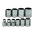 Williams 3/8" Drive Shallow SAE Socket Set 12-Point (10 Piece) - JHWWSB-10RC
