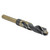 DRILL AMERICA 7/8" Reduced Shank HSS Black & Gold Contractor Drill Bit with 3-Flat Shank - KFD3F7/8