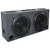 XXX Audio Dual 12" Subwoofer Enclosure 500W Max - KIC120