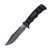 SOG SEAL Pup Fixed 4.75" Powder Coated Combo Blade GRN Handles Kydex Sheath - M37K