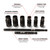 Performance Tool 1/4" Drive Flip Socket Set (8-Piece Set) - M799