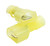 XScorpion Insulated Male Quick Disconnect 10/12ga. - Yellow (100 pack) - MD250NFY
