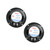 Pyle Marine 4" Dual Cone Speakers (Black) - PLMR41B