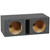 QPower Dual 10" Slot-Ported Empty Woofer Enclosure - QBASS10 VENTED