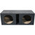 QPower Dual 12" Slot-Ported Empty Woofer Enclosure - QBASS12 VENTED