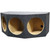 QPower Triple 12" Sealed Empty Woofer Enclosure - BASS12 3HOLE