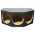 QPower Triple 12" Sealed Empty Woofer Enclosure - BASS12 3HOLE