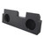 QPower "QBOMB" 2019 - 2024 Jeep Gladiator Dual 10" Sealed Empty Woofer Enclosure - QBGLADIATOR10