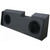 QPower Chevy/GMC Crew Cab or Double Cab '19 - '26 Dual 10" Sealed Woofer Enclosure - QB GMC 10 2019