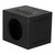 Qpower Single 10" Sealed Woofer Enclosure withh Bed Liner Spray - QBOMB10SSINGLE