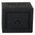 Qpower Single 10" Sealed Woofer Enclosure withh Bed Liner Spray - QBOMB10SSINGLE