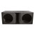 Qpower QBOMB Dual 12" Ported HP (Horn Ported) Enclosure - QBOMB12HP