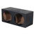 Qpower Dual 12" Sealed QBOMB - QBOMB12S