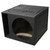 Qpower Single 15" Enclosure Horn Ported QBOMB with Spray Liner - QBOMB15HPSINGLE