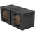 QPOWER Q-BOMB EMPTY WOOFER BOX (2)15" SLOT PORTED - QBOMB15V