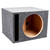 Single 12" Slot Ported Vented Heavy Duty Empty Woofer Enclosure - HD112VENTED