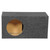 Qpower Single 12" Side Ported SPL Xtra Large Heavy Duty Empty Woofer Box - QHD112VL