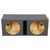 Qpower Dual 12" hole vented 1" MDF - QHD212V
