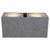 Qpower 2 Hole 15" Vented Woofer Box with 1" MDF face - QHD215V