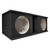 QPower Dual 10" Curved Vent Port Empty Woofer Enclosure - QHP210V