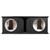 QPower Dual 10" Curved Vent Port Empty Woofer Enclosure - QHP210V