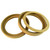 Nippon MDF Speaker Ring with Recess with Bezel: 6-1/2" x 3/4" Extension (pair) - RING65BZ