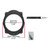 Audiopipe - Toyota 6x9" to 8" PVC Plastic Adapter Ring Spacer Black (Pair) - RING-PVCA69-8