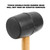 GreatNeck 8 Oz. Rubber Mallet - RM8